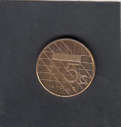 Beschrijving: 5 Gulden Beatrix